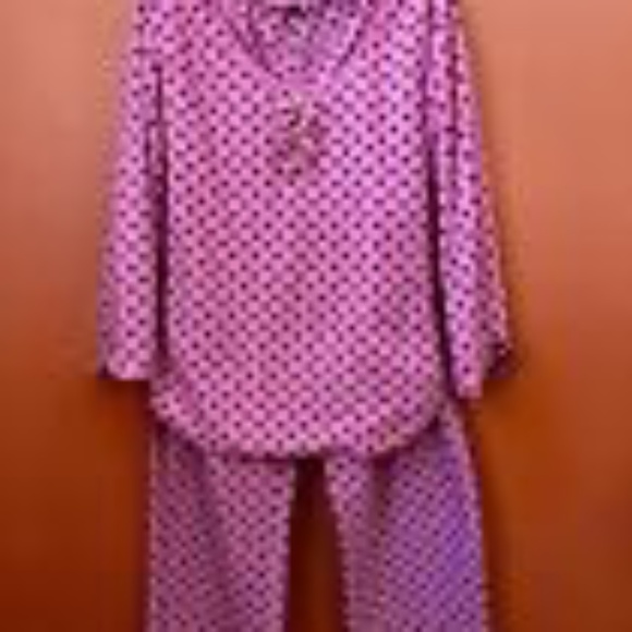 Betsey Johnson Intimates Child 2 Piece Mico-fleece Pajama Set Size Small Retro - Picture 1 of 4